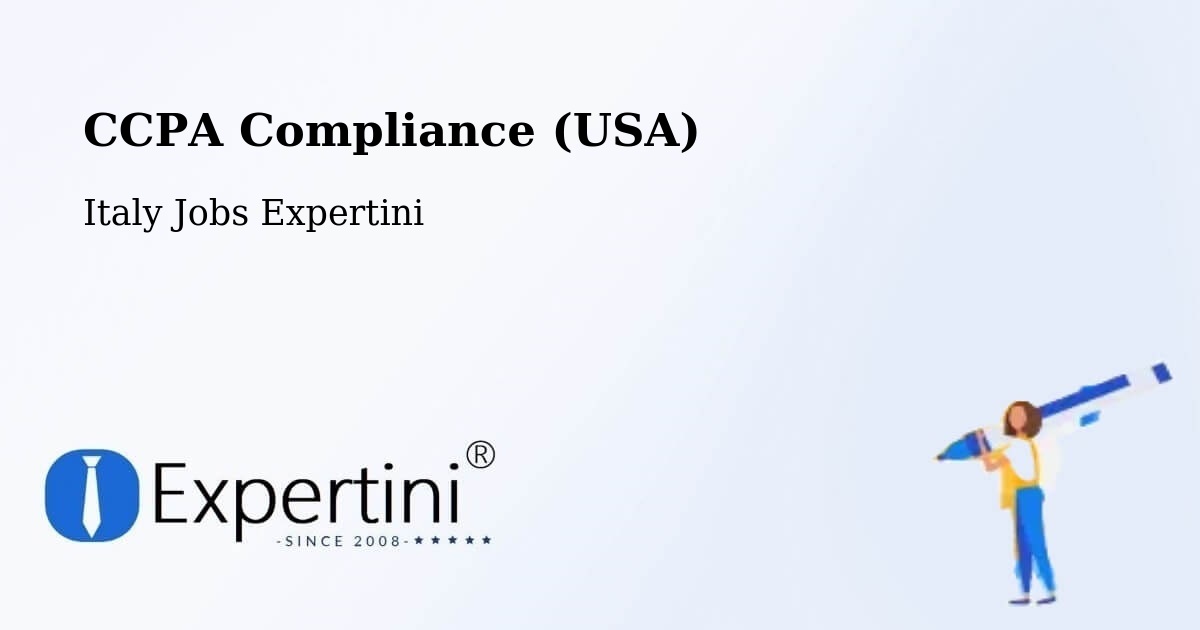 CCPA Privacy Rights & Compliance Notice – Dernice - Italy Jobs Expertini