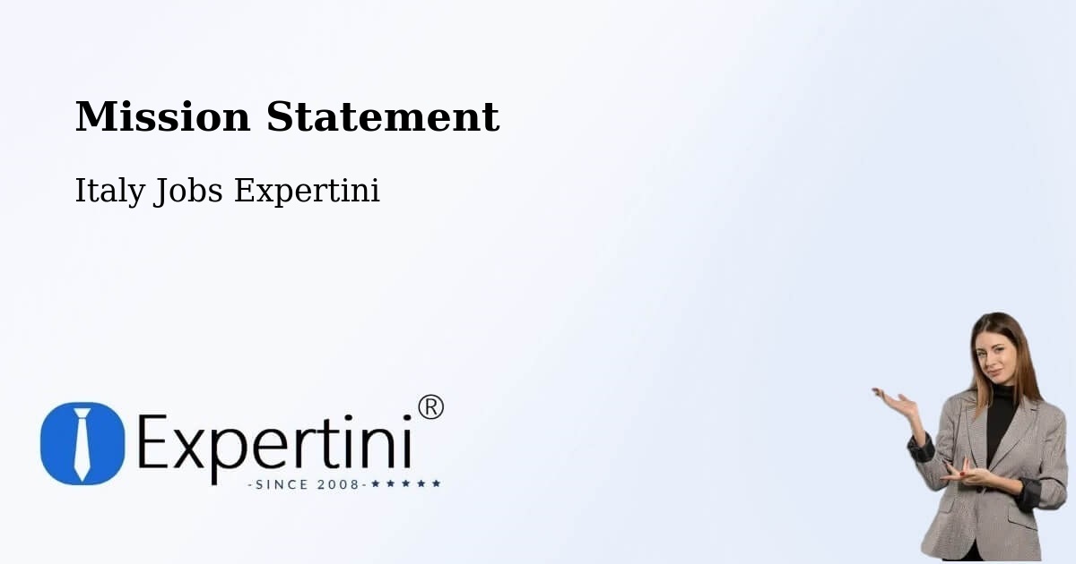 Corporate Mission – Dernice - Italy Jobs Expertini