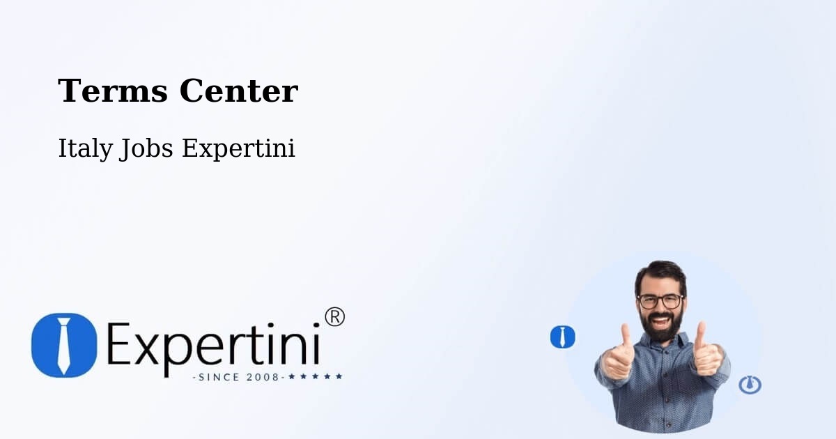 Terms of Service – Dernice - Italy Jobs Expertini