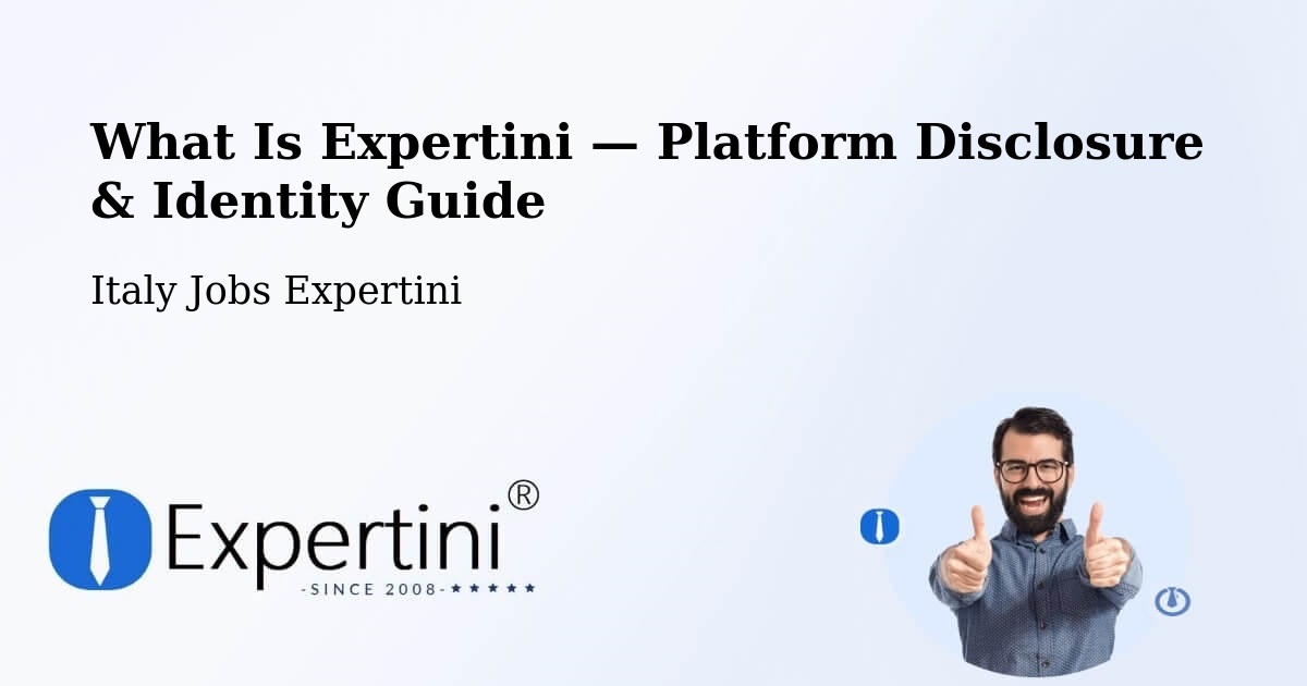 What Is Expertini — Platform Disclosure & Identity Guide – Dernice